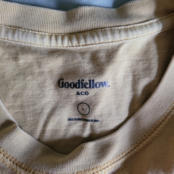 Goodfellow's TShirt Mustard Yellow - Picture 2 of 3